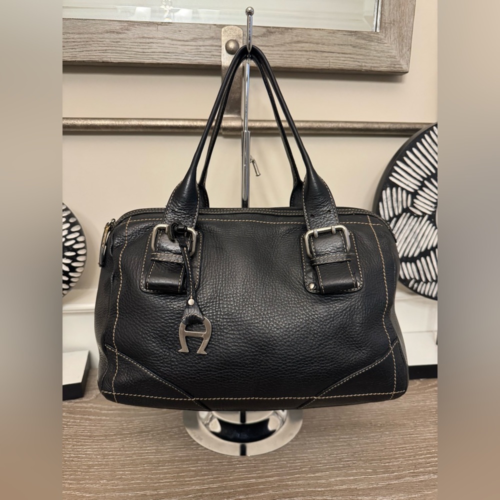 Etienne Aigner Black Shoulder Bag